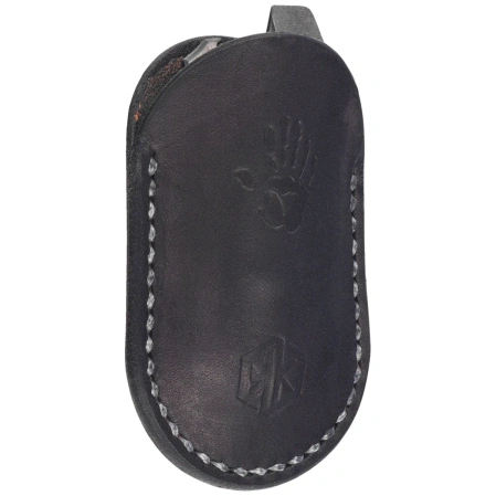Rike Knife Venom Dark Gray Titanium, Battle-Worn DLC M390 by Six Fingers (RK-Venom-DG LE)