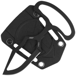 ASP Push Knife S Black PVD Skeletonized, Black PVD AUS-8 (55746)
