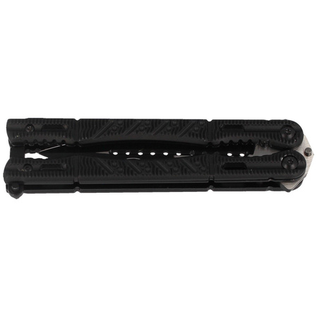 Nóż motylek Martinez Albainox Balisong, Black Finish (02099)
