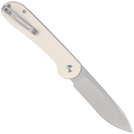 Civivi Button Lock Elementum Ivory G10, Satin 14C28N (C2103E)