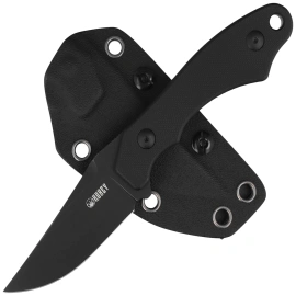 Nóż Kubey TLB II Black G10, Black Stonewashedt 14C28N by Alessandra De Santis (KU468B)