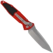 Microtech Socom Elite Auto T/E Automatic Knife Red Aluminum, Stonewashed M390 by Tony Marfione (161A-10RD)