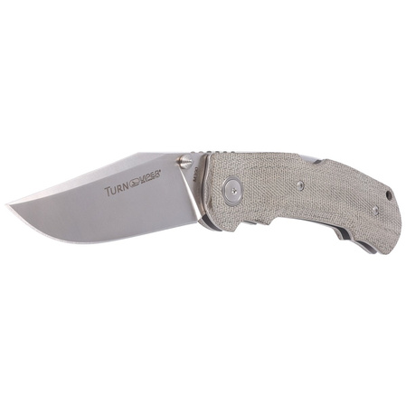 Viper Turn Essential Green Canvas Micarta, Satin M390 by Fabrizio Silvestrelli Knife (V5988CG)