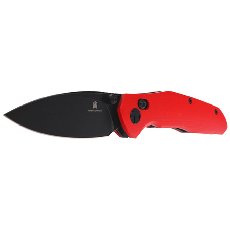 Nóż składany Bestechman Ronan Red G10, Black PVD Stonewashed 14C28N (BMK02J)