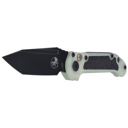 Microtech LUDT Gen III T/E Signature Automatic Knife Jade Green G10, Black M390MK by Tony Marfione (1136-1GT-JGS-X4)