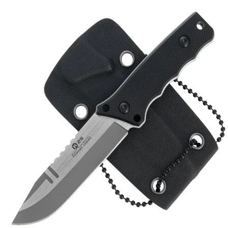 Nóż na szyję K25 RK-32371 Neck Knife Black G10, Titanium 7Cr17Mov