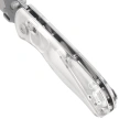 Nóż składany Kizer Uti Bear 1 White Acrylic, Bead Blasted SK5 / 50Cr15MoV by Azo (V3619JA5)