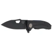Nóż składany ASP Police Duty Black G10, Black PVD AUS-8 (55723)