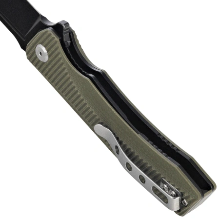 Bestech Mako Green G10, Black Stonewashed K110 Knife (BG27D)