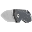 Martinez Albainox Folding Knife – Gray ABS Handle, Satin 3Cr13MoV (18921)