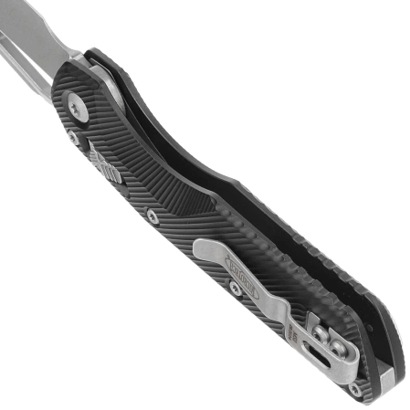 Microtech MSI S/E Black Fluted Aluminum, Apocalyptic M390MK by Tony Marfione (210-10APFL)