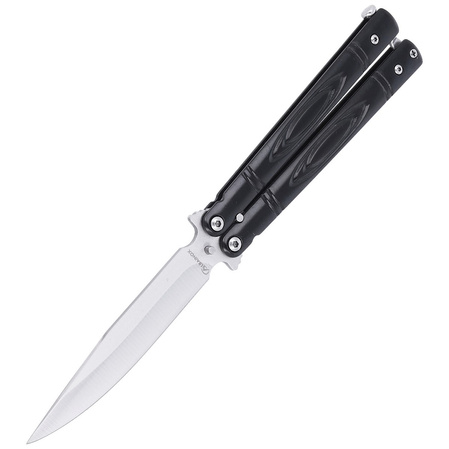 Martinez Albainox Balisong Black Steel, Satin Finish (02152)