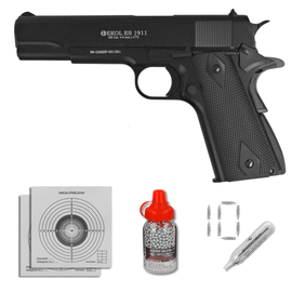 Voltran Ekol ES 1911 Black 4.5 mm Air Pistol with Blow Back