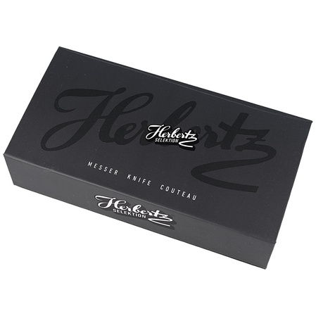 Herbertz Selektion Automatic Knife Black G10/Steel, Stonewashed 440A (53040)