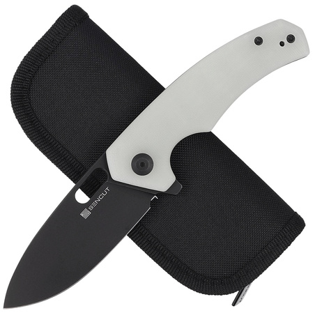 Sencut Acumen Natural G10, Black Stonewashed 9Cr18MoV (SA06C)