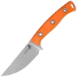 Microtech Akris S/E Knife Ember G10, Stonewashed M390MK by Tony Marfione (95-10EM-4)