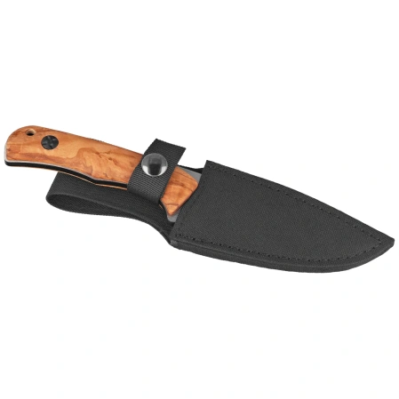 Herbertz Knife Zebra Wood, Black 420 (55011)