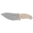 Viper Nordlys Natural Micarta Canvas, Stonewashed N690 by Jens Ansø Knife (VT4044CN)