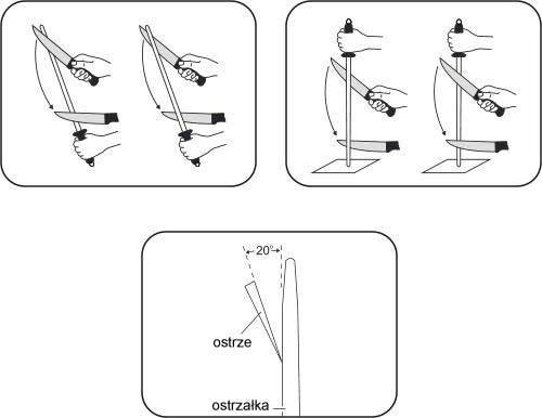 Diamond sharpening steel 10'' Taidea 600 (T0825D)