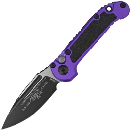 Microtech LUDT Gen III S/E Automatic Knife Purple Aluminum, Purple Cerakote M390MK by Tony Marfione (1135-1PU)