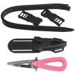 Mac Coltellerie Microsub PT Diving Knife Pink ABS, Mirror W 1.4116 (MRS06PT.PNK)