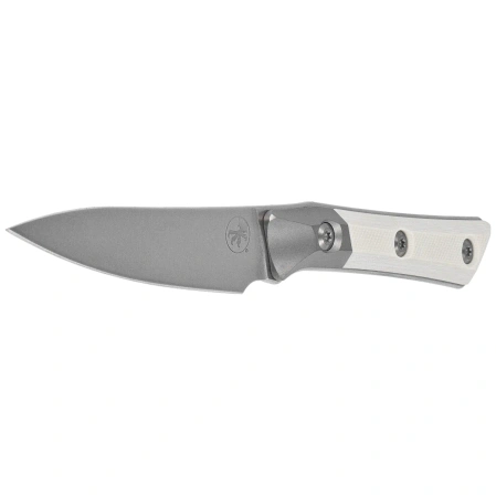 Microtech Pairing Kitchen Knife Ivory G10, Stonewashed MK390 (3500B-10IV)