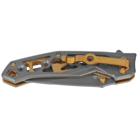 Herbertz Knife Gray Stainless Steel, Titanium Coated 420 (10000368)