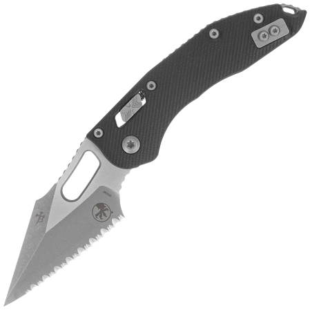 Microtech Stitch Ram-Lok S/E Knife Black Fluted G10, Apocalyptic F/S M390MK by Borka Blades and Tony Marfione (169RL-12APFLGTBK)