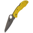 Spyderco Salt 2 FRN Yellow PlainEdge Knife (C88PYL2)