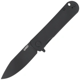 Kubey NEO Knife Black G10, Blackwashed AUS-10 by Keanu Alfaro (KU371B)