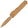 Nóż automatyczny OTF Microtech UTX-85 Gen IV D/E Cerakote RAL-8000 Aluminium, Cerakote RAL-8000 M390MK by Tony Marfione (12324-1CRA)