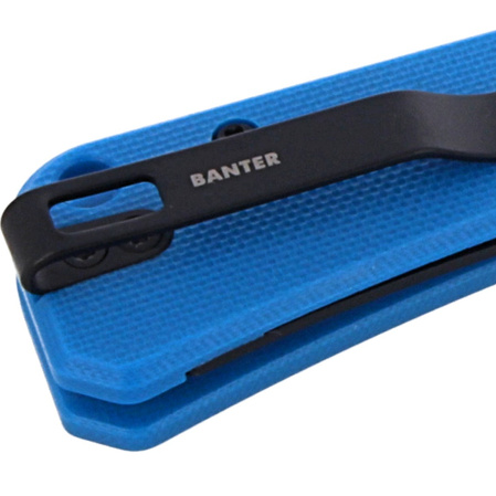 Nóż składany CIVIVI Baby Banter Blue G10, Black Stonewashed by Ben Petersen (C19068S-3)