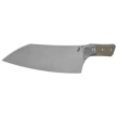 Microtech Chef 8'' Kitchen Knife OD Green G10/Titanium Bolster, Stonewashed M390MK (3000B-10 OD)