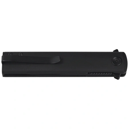 Fox Chnops Tactical Black G10, Black Idroglider Hybrid Cryo by Raven Knives Design (FX-545 G10B)