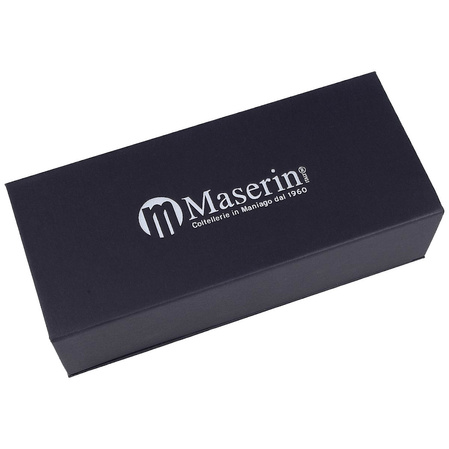 Maserin D-Dut 214 Black Aluminum, Stonewashed 440C by Bonus Knife/Multi-Tool (214/N)