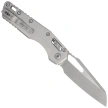 Nóż składany Microtech MSI S/E Natural Clear Aluminium, Apocalyptic M390MK by Tony Marfione (210-10APNC)