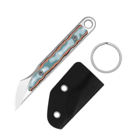 Nóż Kizer Cannoli Vortex Micarta, Satin AUS-10 by Zach Severn (1089A1)