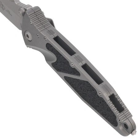 Nóż składany Microtech Socom Elite T/E-M Natural Clear Aluminium, Apocalyptic M390MK by Tony Marfione (161-10APNC)