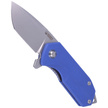 Kubey Campe KU203D Knife Blue G10, Sandblasted D2