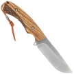Martinez Albainox Deer Hunting Knife Zebra Wood, Satin 3Cr13Mov (32798)