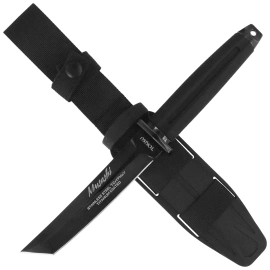 Tokisu Musashi Tanto Knife Black CNC, Black Titanium 7Cr17MoV (32696)
