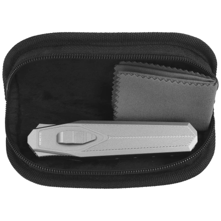 Nóż grawitacyjny Remette RT-Swordfish CP Gray Aluminum/Carbon Fiber, Ceramic Sandblasted S35VN (ZL103D1)