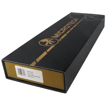 Microtech Chef 8'' Kitchen Knife Ivory G10, Stonewashed M390MK (3000-10IV)