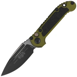 Microtech LUDT Gen III S/E Automatic Knife OD Green Aluminum, Black M390MK by Tony Marfione (1135-1OD)