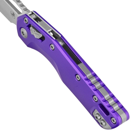 Microtech MSI S/E Knife Purple Aluminum, Stonewashed M390MK by Tony Marfione (210-10PU)