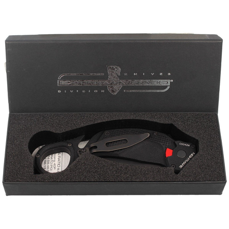 Nóż składany Extrema Ratio Nightmare Black Aluminium, Black MIL-C N690 (04.1000.0454/BLK)
