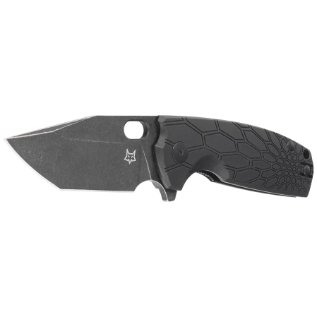 Nóż składany FOX Core Tanto Black FRN, Black Top Shield N690Co by Jesper Voxnæs (FX-612 BB)