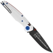 ANV A100 BB Limited Edition No 26/100 Knife White GRN, Black DLC Sleipner (ANVA100-036)