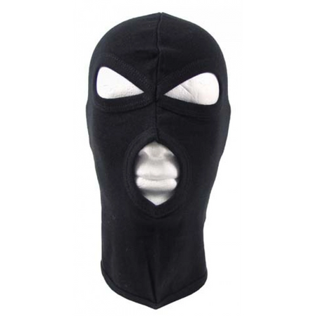 MFH 3-Hole Cotton Balaclava – Black (10901A)