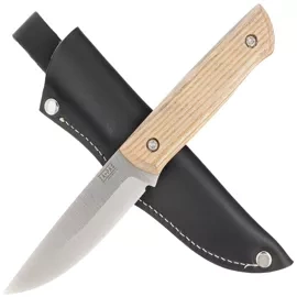 Za-Pas Knife Ranger V1 Ash Wood, Satin X50CrMoV15 (RNG-J-X50)